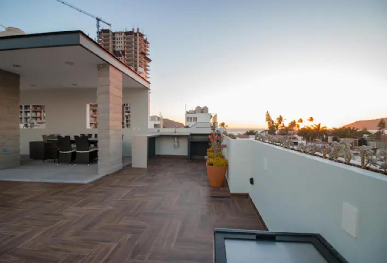 Acogedor Departamento Boho Cerca De La Playa Appartement Mazatlán Buitenkant foto